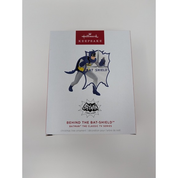 Hallmark Keepsake Other - Hallmark Keepsake 2025 Batman Behind the Bat-Shield‎ Classic TV Series Ornament